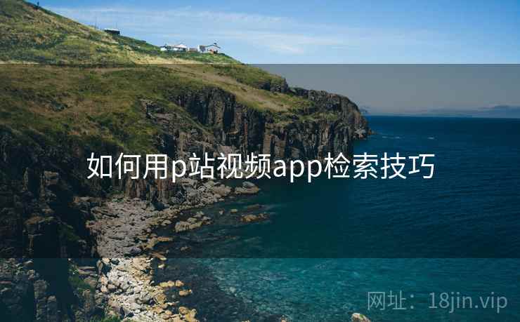 如何用p站视频app检索技巧  第1张