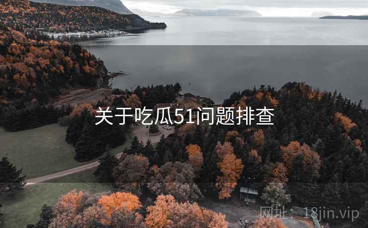 关于吃瓜51问题排查  第2张